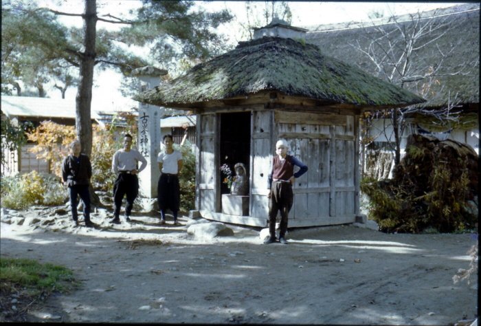 昭和30年 中屋敷地蔵尊の様子