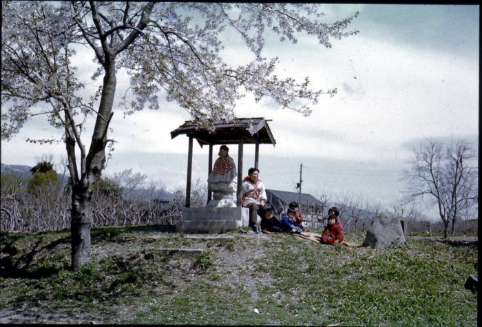 昭和30年 白地蔵尊の様子