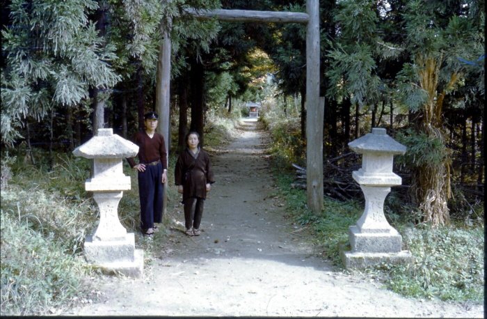 昭和30年の貴船明神の様子