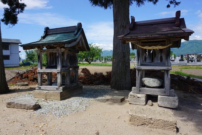 2021年撮影、山の神・虚空蔵尊の写真