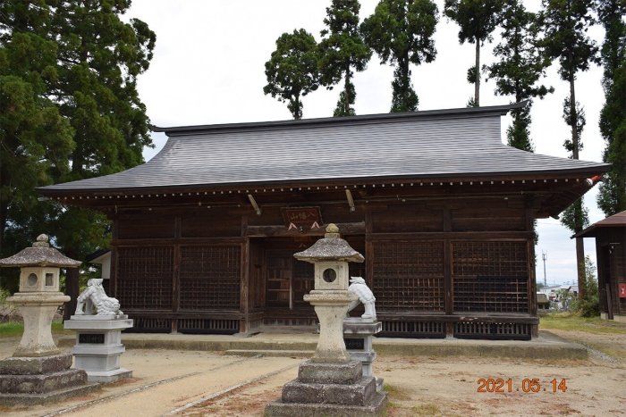 2021年撮影、若宮八幡神社の写真