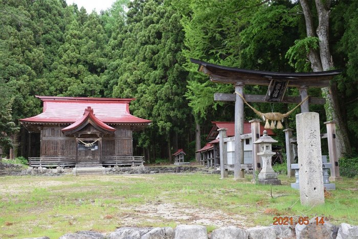 2021年撮影、葉山神社の写真
