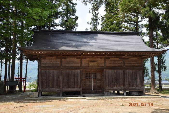 2021年撮影、蘊安神社の写真