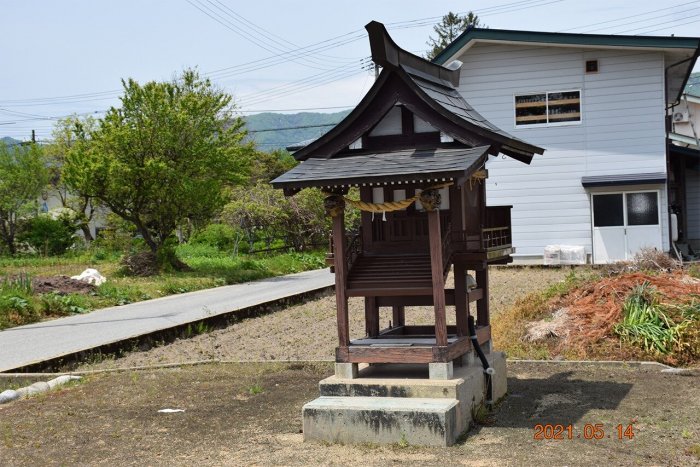 2021年撮影、蛇塚熊野神社の写真