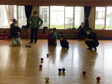 ボッチャ体験2