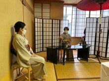 お茶席①