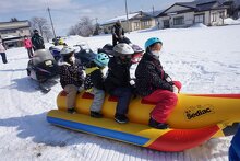 バナナボート、出発！